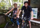 De start bij Bali Electric Bike Tours